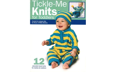 Leisure Arts Tickle Me Knits For Toddlers Knitting Book