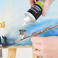 Pixiss Airbrush Cleaning Kit, Brush Cleaner Solution and Airbrush Cleaning Pot