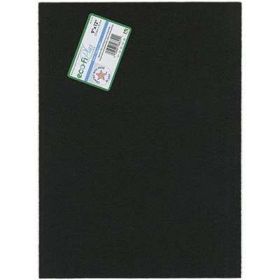 Kunin Eco-Fi Plus Premium Felt Sheet 9"X12"-Black