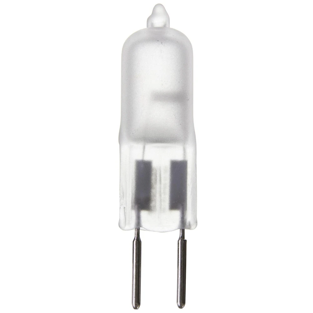 SUNLITE 50w 12v Single Ended T3.5 GY6.35 Bi-Pin Base frost 3200K Halogen Lamp