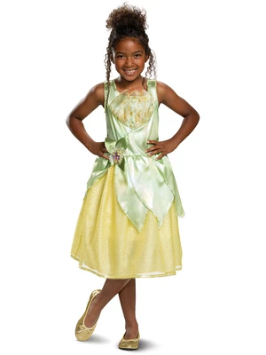 The Princess And The Frog Tiana Classic Gown Girl's Costume