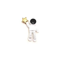 1, 4, 20 or 50 Pieces: 3D Standing Astronaut with Star Charms