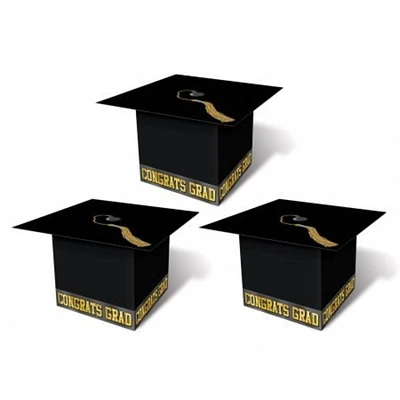 Grad Cap Favor Boxes (Pack of 12)