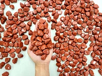 Tumbled Red Jasper Crystals - Size SMALL 1/2 inch to 1 inch