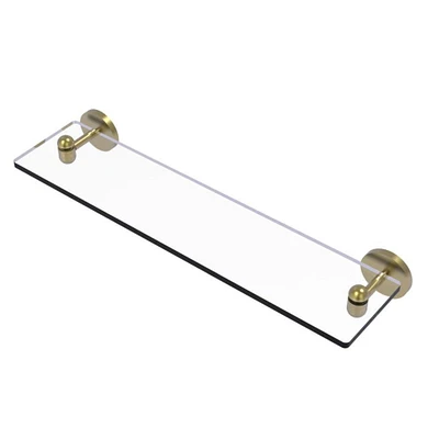 Tango Collection 22 Inch Glass Vanity Shelf with Beveled Edges - TA-1/22-SBR