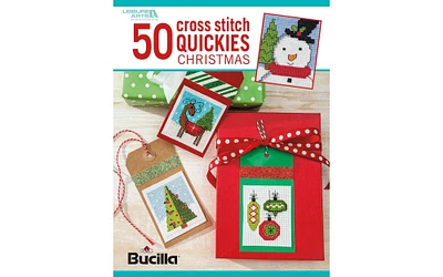 Leisure Arts 50 Cross Stitch Quickies Christmas Cross Stitch Book