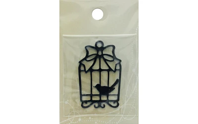 Resinate Plate Part Silhouette Bird Cage