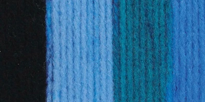 Multipack of 24 - Bernat Super Value Stripes Yarn-Oceana