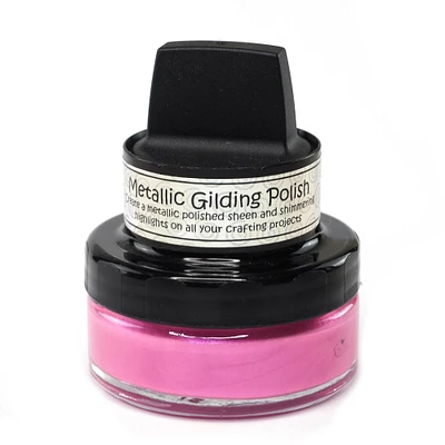 Creative Expressions Cosmic Shimmer Metallic Gilding Polish-Pink Sunset