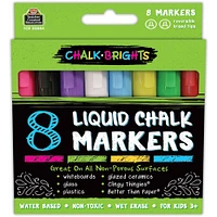 Chalk Brights Liquid Chalk Markers, Pack Of 8