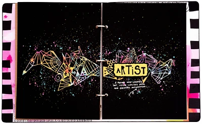 Art By Marlene Bold & Bright Cutting Die-Nr. 134, Graphic Background