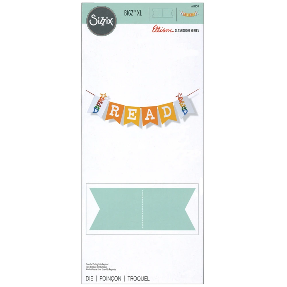 Sizzix Bigz Xl Die - Banner, Ribbon