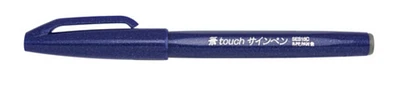 Sign Pen Brush Tip Blue