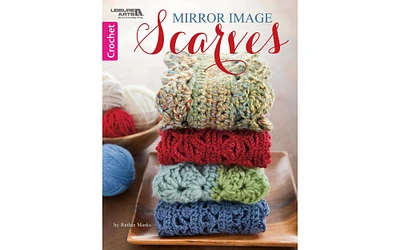 Leisure Arts Mirror Image Scarves Crochet Book