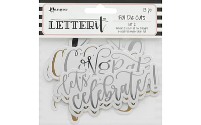 Ranger Letter It Die Cut Set 2