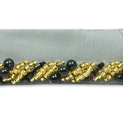 Spiral Beaded Cord Trim with Lip