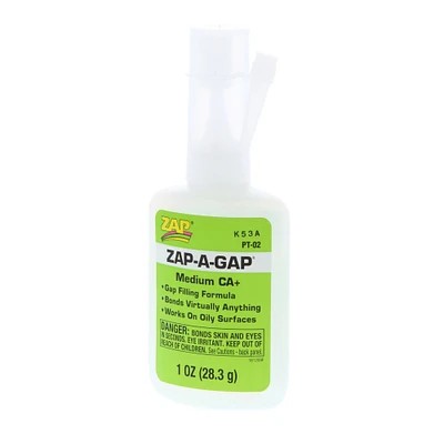 Zap-A-Gap Zap-A-Gap Ca Plus Adhesive, 1 Oz.