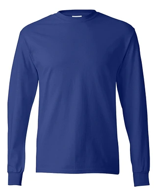 Authentic Long Sleeve T-Shirt a Symbol of Luxurious Elegance | 6 Oz./yd², 100% Cotton Jersey, Ribbed Crewneck | Upgrade Your Everyday Style with Our Fashion-Forward Long-Sleeve T-Shirt