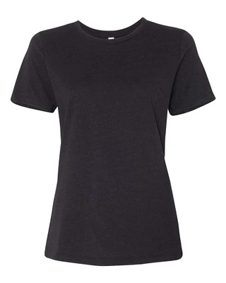BELLA + CANVAS - Women’s Relaxed Fit Heather Cvc Tee 4.2 Oz 52/48 Ring-Spun Cotton/polyester | Relaxed Fit Cvc Tee