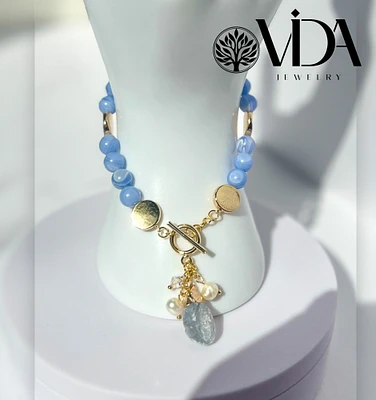 Blue Lace Agate Bracelet