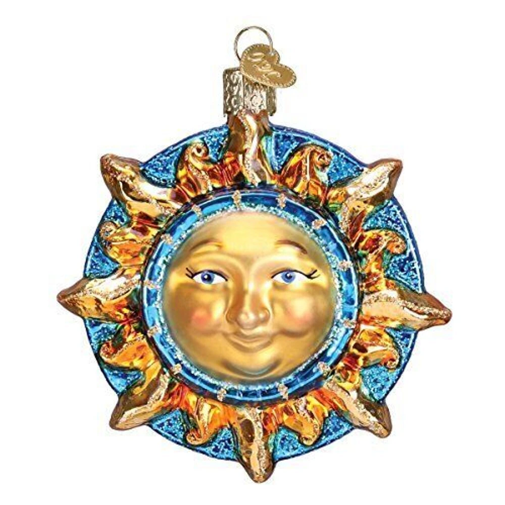 Fanciful Sun Glass Ornament Decoration