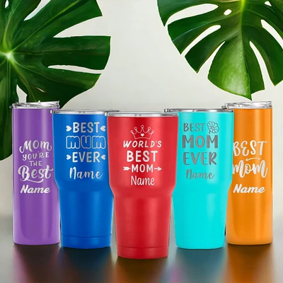 Personalized Mom Tumbler, Best Mom Tumbler, Mom Cup, Mama Tumbler, Mothers Day Tumbler, Mothers Day Gift, Gift for Mom