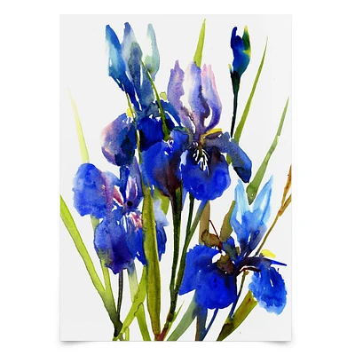 Irises by Suren Nersisyan Poster