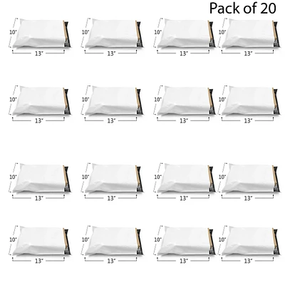 White Poly Bag Mailer Envelopes-Multi Sizes | Premium Material, Gifts
