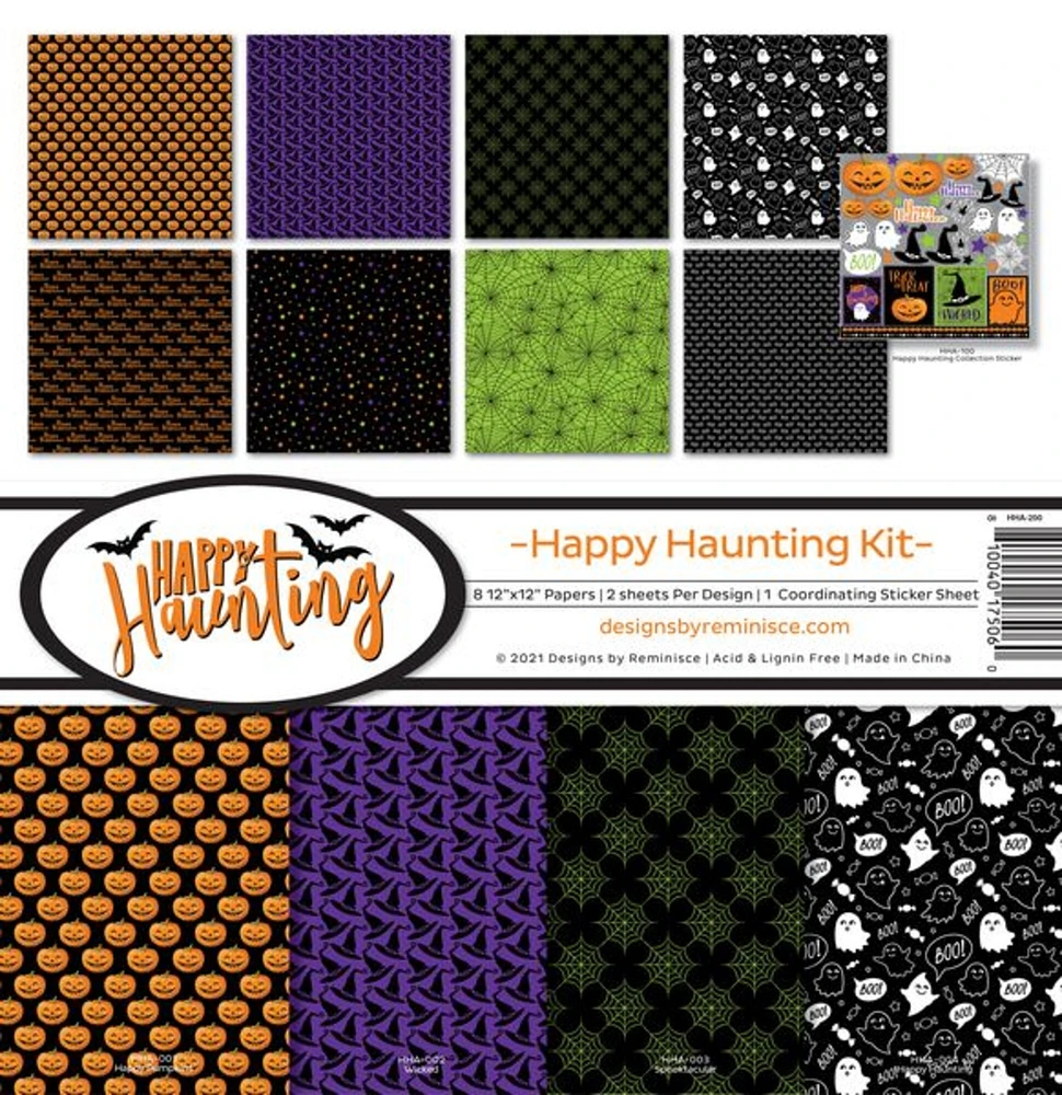 Reminisce Happy Haunting Collection Kit