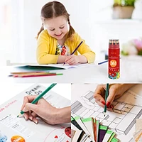 36-Color Watercolor Pencils, Water Color Pencils Set, Artist Drawing Pencils, Colored Pencils for Adult Coloring, Sketch Drawing Pencil Art Supplies, Coloring Pencil Set for Painting,Teens Child