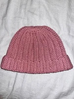 Cotton Crochet Beanie Hat