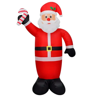 4ft Christmas Inflatable Santa Claus with LED Lights