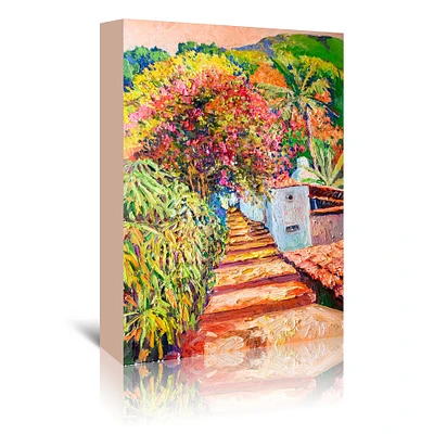 Tropical Garden by Suren Nersisyan  Gallery Wrapped Canvas - Americanflat