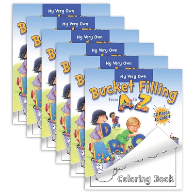 Bucket Filling from A-Z Coloring Book, Pack of 6