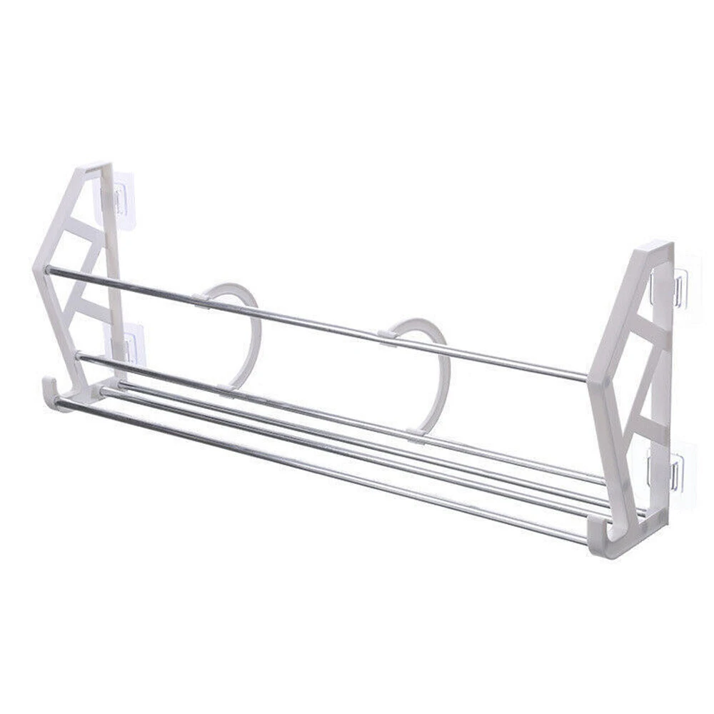 Shoe Rack Over the Door Wall Mounted Metal Storage Organizer.