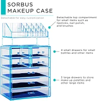 Sorbus Medium Makeup Organizer Set