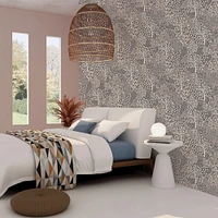 Tempaper & Co. Woodland Fantasy Grey Removable Peel and Stick Wallpaper