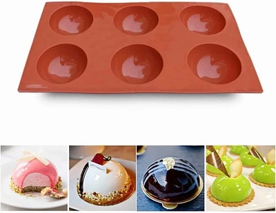 Kitcheniva DIY Silicone Cake Mold Baking Tools 3 Pack