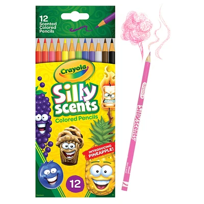 Crayola Silly Scents Colored Pencils-12/Pkg