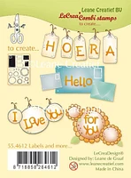 Leane Creatief Clear Stamp Labels and More