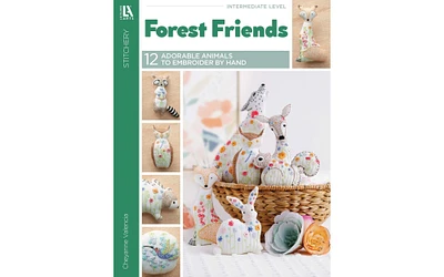 Leisure Arts Embroidery Forest Friends Embroidery Book