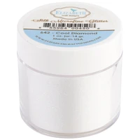 Elizabeth Craft Designs Silk Microfine Glitter 1Oz-Cool Diamond