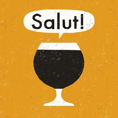 Craft Beer Salut Poster Print by Michael Mullan - Item # VARPDX20355