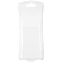 Collecting Warehouse Clear Plastic Clamshell Package / Storage Container, Curved Front, 6.75" H x 2.56" - 2.81" W x 1.63" D