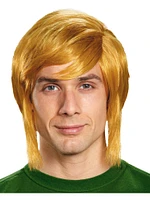 Adults Mens Link The Legend Of Zelda Blonde Elf Wig Costume Accessory