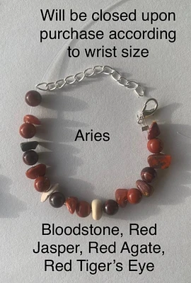 Aries Gemstone Bracelet