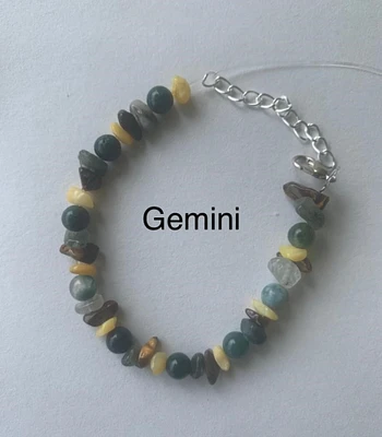 Gemini Gemstone Bracelet