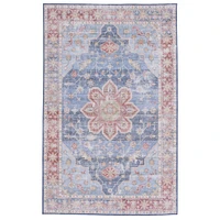 Safavieh   Tucson Collection TSN110M Blue / Rust Rug