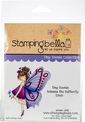 Stamping Bella Cling Stamps-Brianna The Butterfly