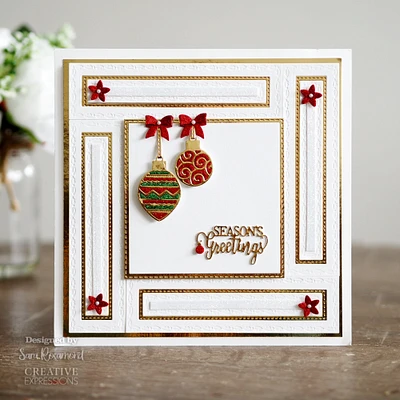 Creative Expressions  Sue Wilson Mini Expressions Seasons Greetings Craft Die